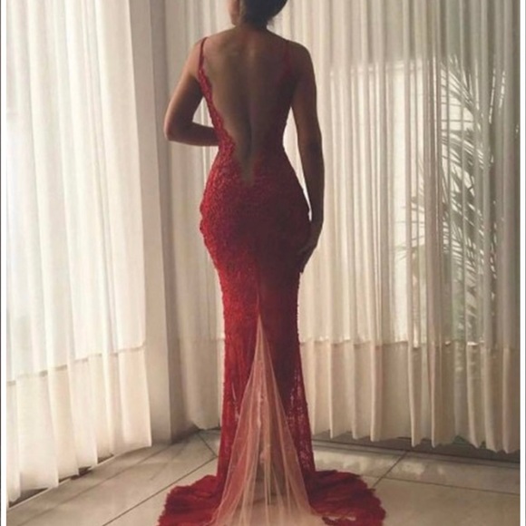 Purple Prom Dress - Picture 4 of 4